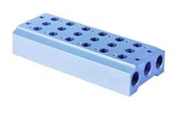 Airblock - Βάση βαλβίδων 1/4" 6 θέσεων AIRBLOCK