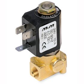 Airblock - Ηλεκτροβάνα ορειχάλκινη δίοδη 1/8"  B 297 DVE M&M N.C.