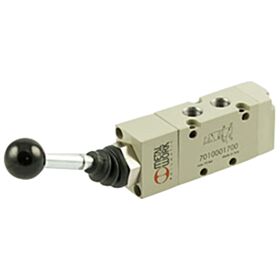 Airblock - Κάθετο γωνιακό χειριστήριο αέρος MAV 25 VLB 00 5/2 1/8" METAL WORK 